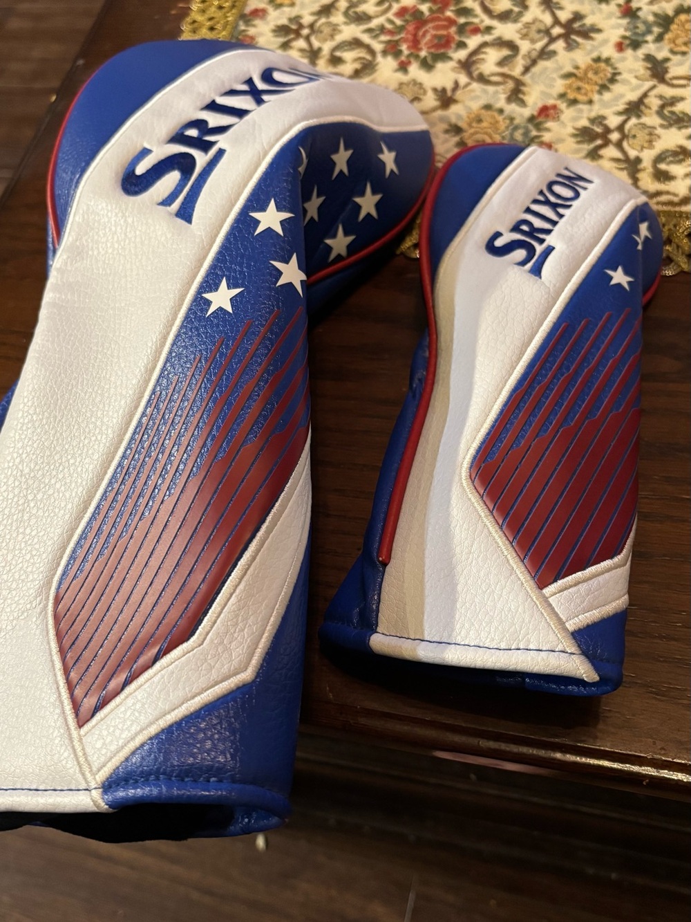 Srixon Men's Blue White Red Americana Golf Club Headcovers - Set of 2